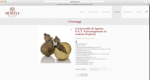 Nuovo sito web del Caseificio Di Nucci | La vetrina on line
